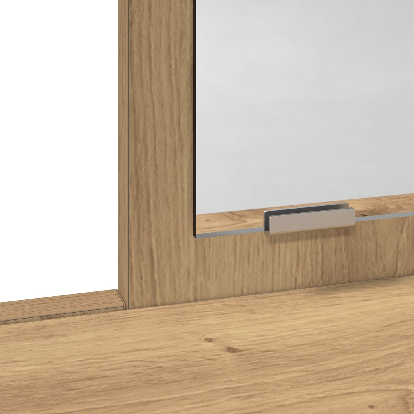 Kaptafel Met Lades En 100 x 41 x 140 cm Artisan eik