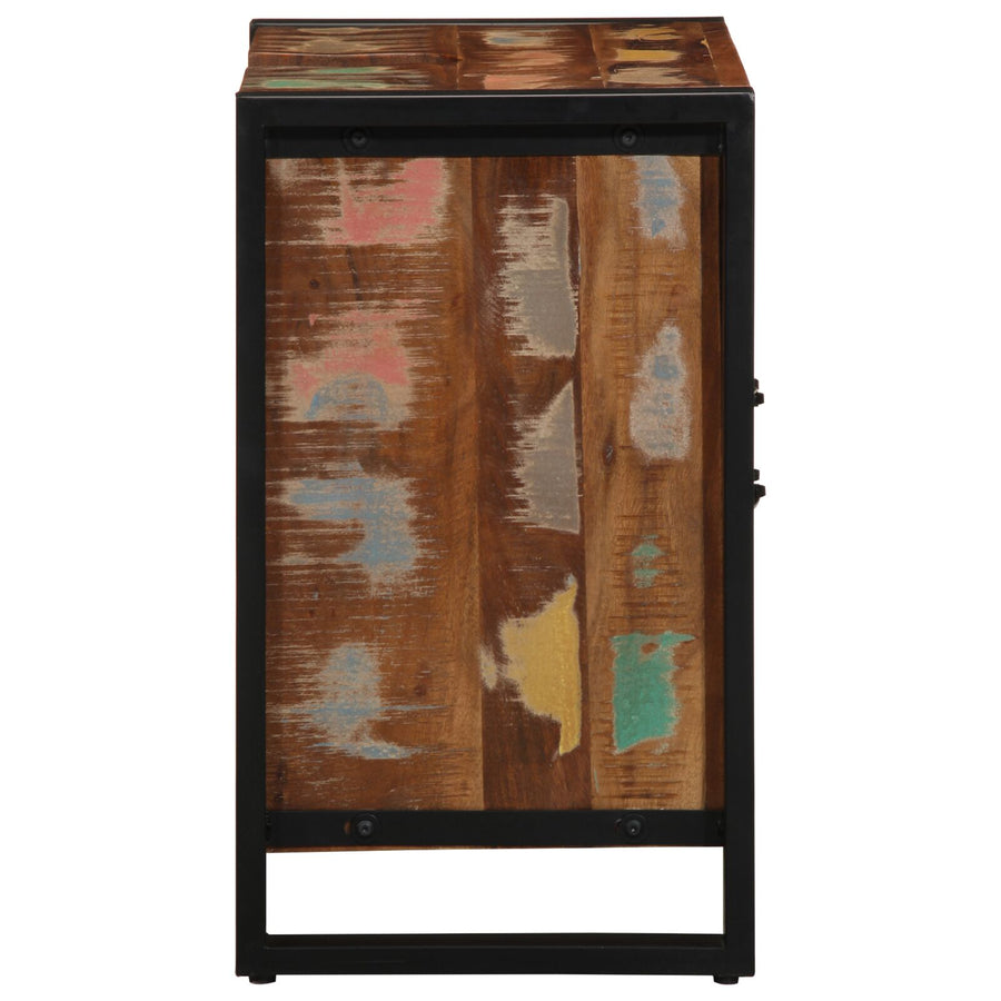 Badkamer Kast Meerkleurig 55X35X60 Cm Massief Hout Gerecycled Massief gerecycled hout