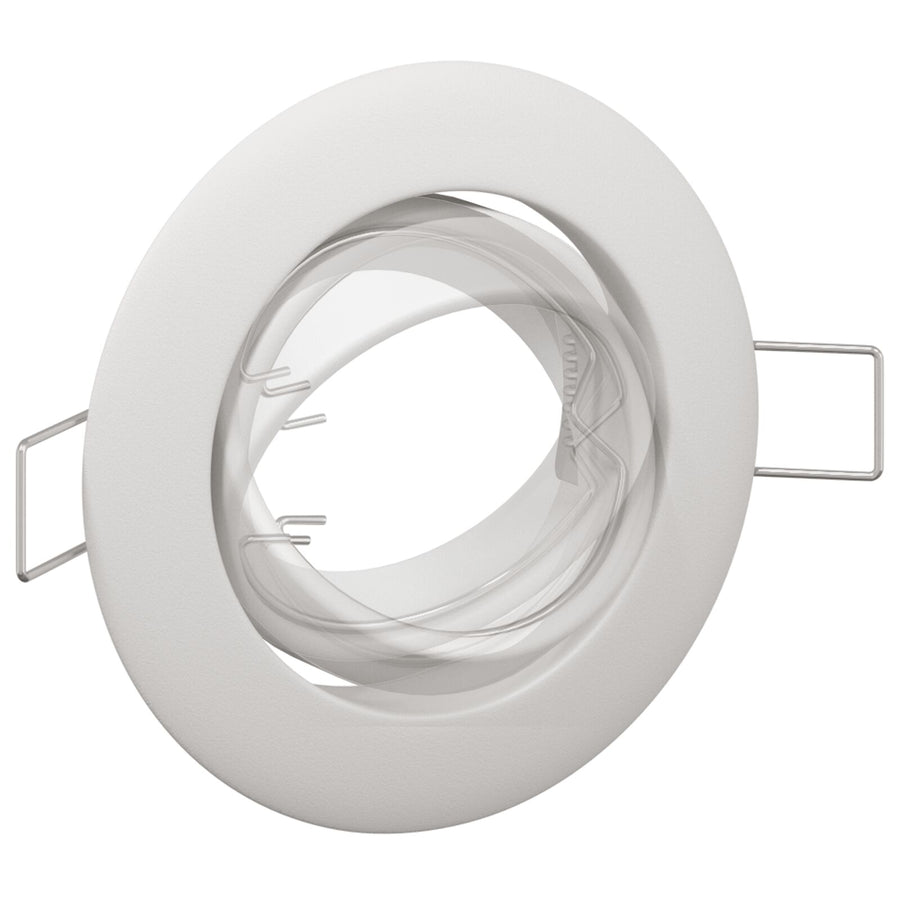 Lampen Set Van 24 Plastic 9 Cm Wit