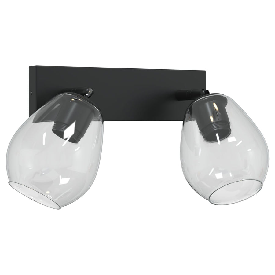 Plafondlamp Met Verstelbare Glazen Kap 2