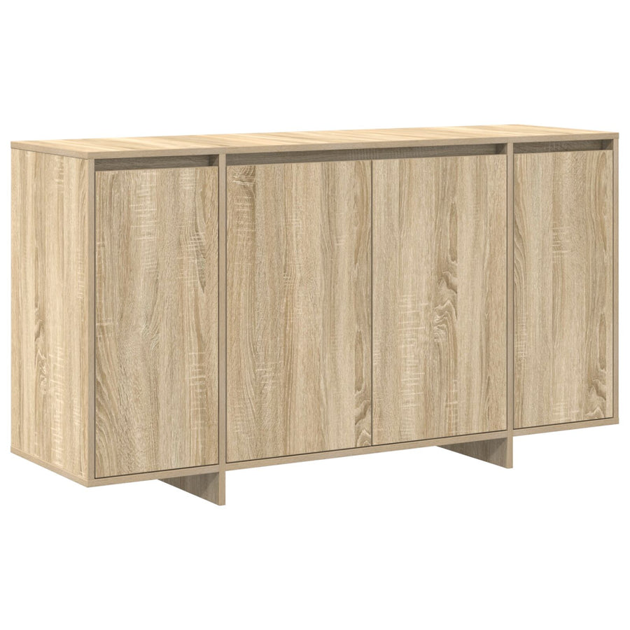 Eiken Dressoir Sonoma Eiken Gefabriceerd Hout 135 X 41 X 75 Cm