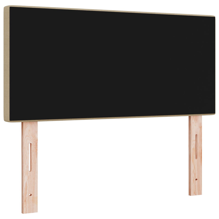Hoofdbord Eenvoudig Ontwerp Lichtgroen Grijs Corduroy Stof Lichtgroen-grijs 80 cm Laag hoofdbord