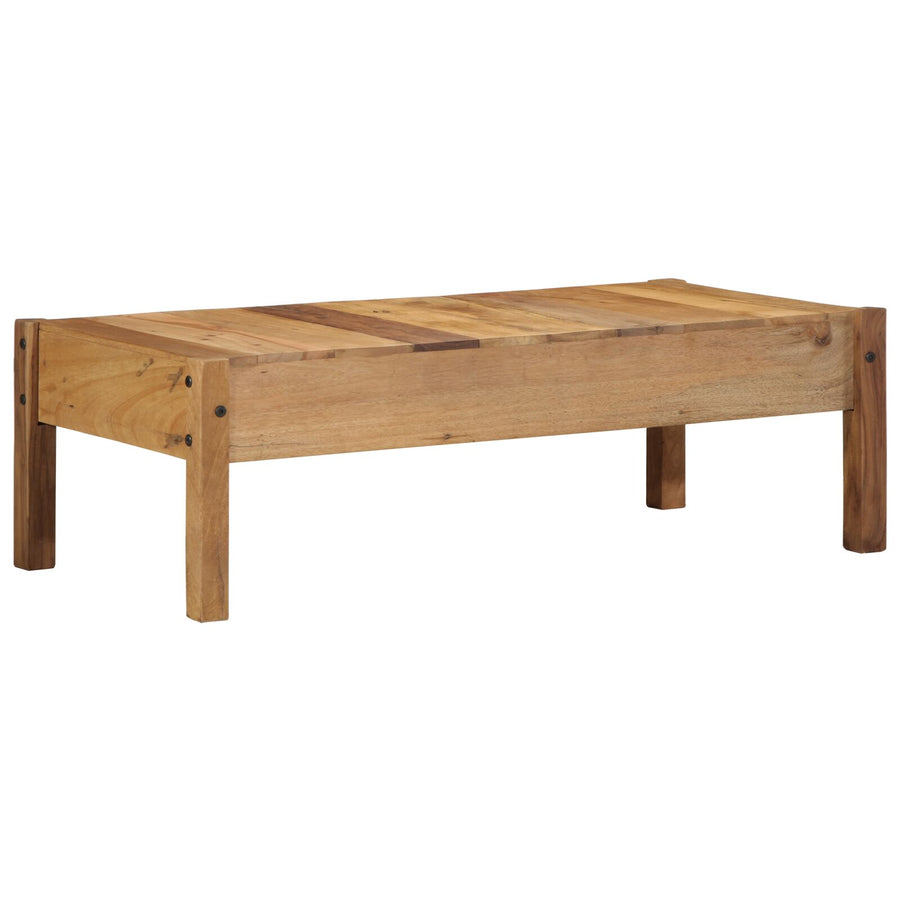 Salontafel 110X55X35 Cm Massief Hout