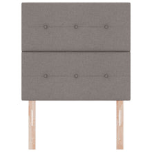 Hoofdbord Met Knopen Stof Taupe 100 cm Hoog hoofdbord