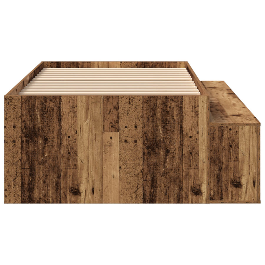 Opslag Bedframe Oude Hout 80X200 Cm