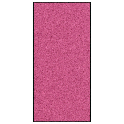 Wasbare Deurmat Roze 120X250 Cm