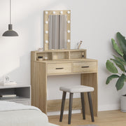 Console table with drawer Brown 79 x 41 x 140 cm Engineered wood