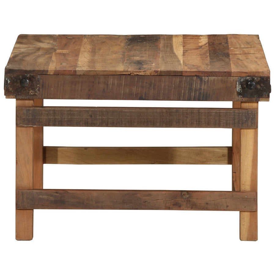 Salontafel Massief Hout Gerecycled 55 x 60 x 40 cm