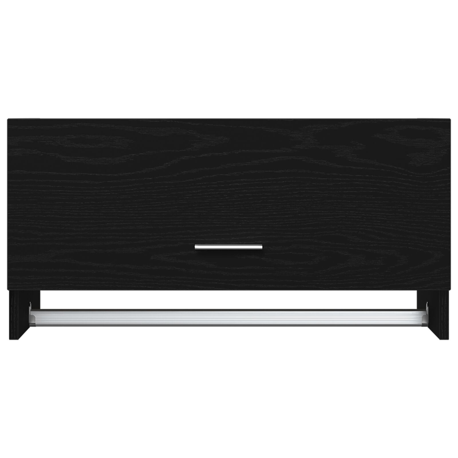 Kast Bewerkt Hout Opslag Zwart eiken 70 x 32,5 x 35 cm