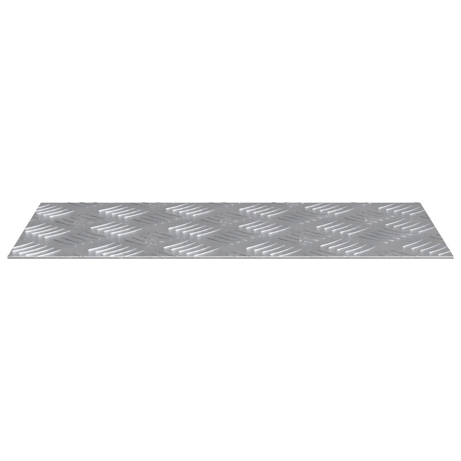 Aluminium Checker Plaaten 4 Stuks Antislip 40X20 Cm 40 x 20 x 0.3 cm Rechthoekig