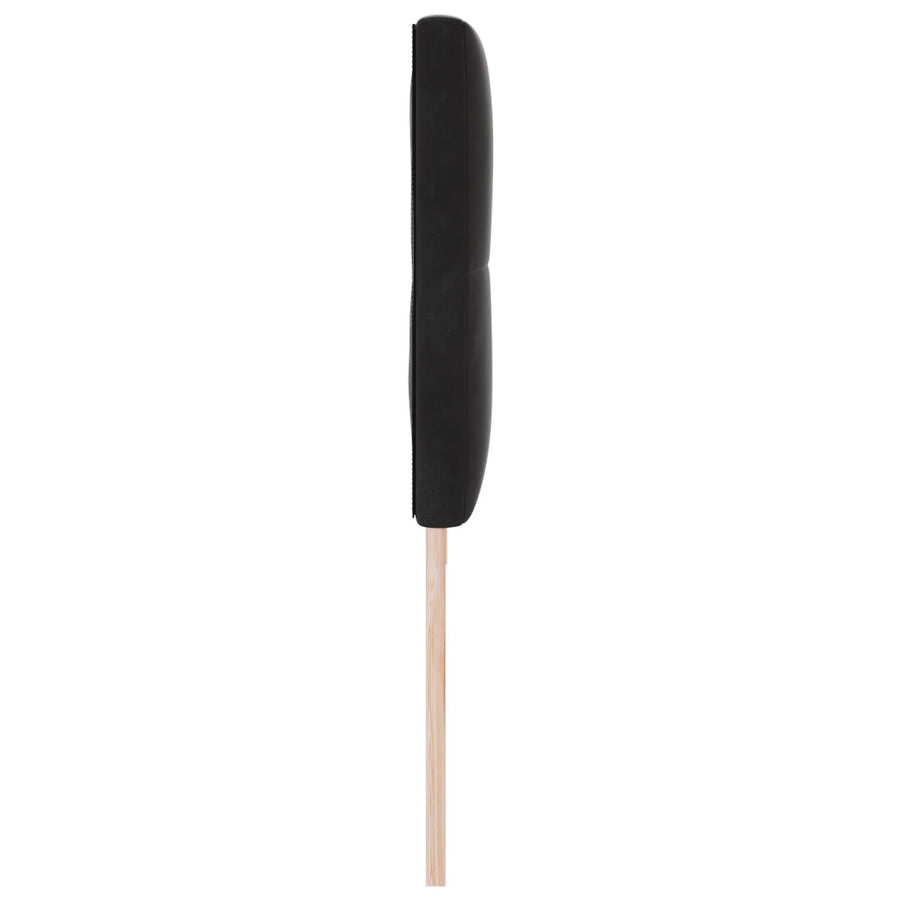 Hoofdbord Knop Ge Tuft Velvet Zwart 200 cm Laag hoofdbord