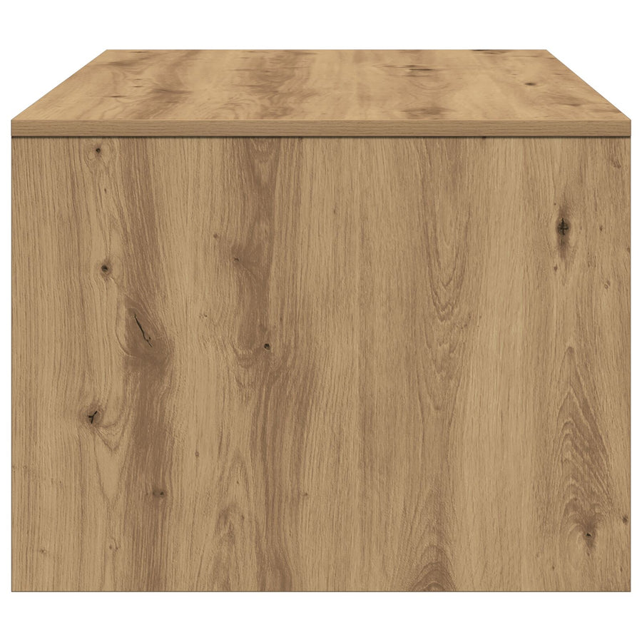 Salontafel - Artisan Eiken - 102X55X43,5 Cm - Gemaakt Van Verwerkt Hout