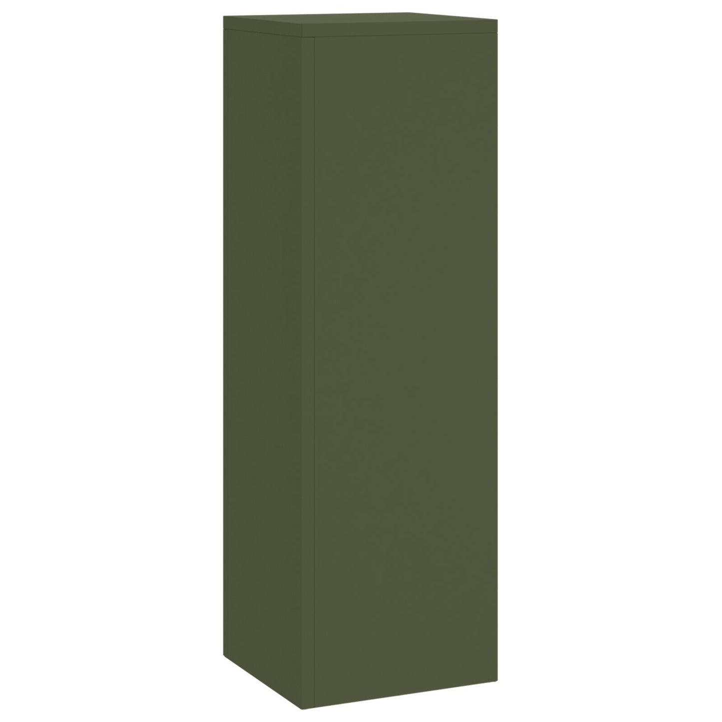 Buiten Plantenstandaards Pilaar 3 Stuks Staal Olijfgroen 3x (35/55/75 cm)