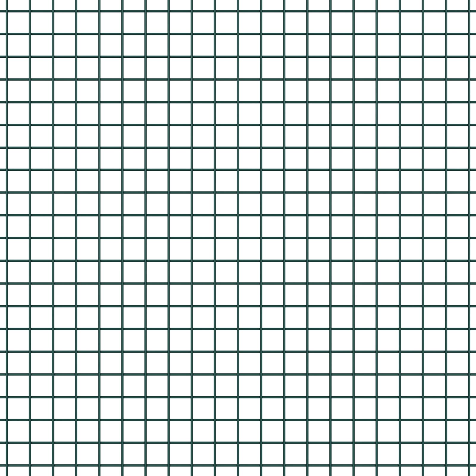 Tuinhekje Set Set Van 2 Groen Verzinkt Staal 25 X 1 M Duurzaam