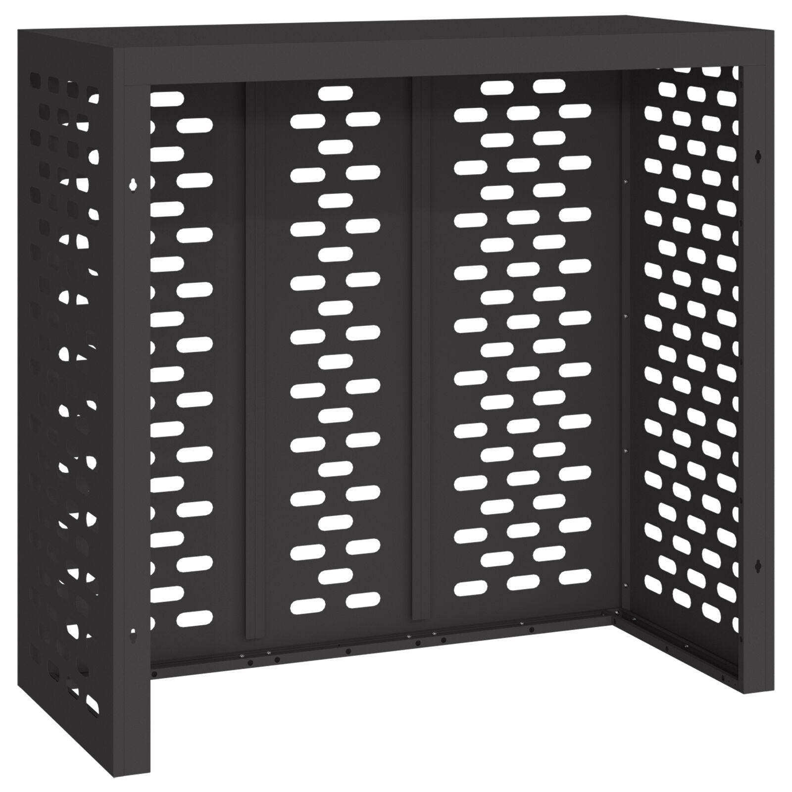 Airco Hoes - , Zwart 110 x 50 x 105 cm