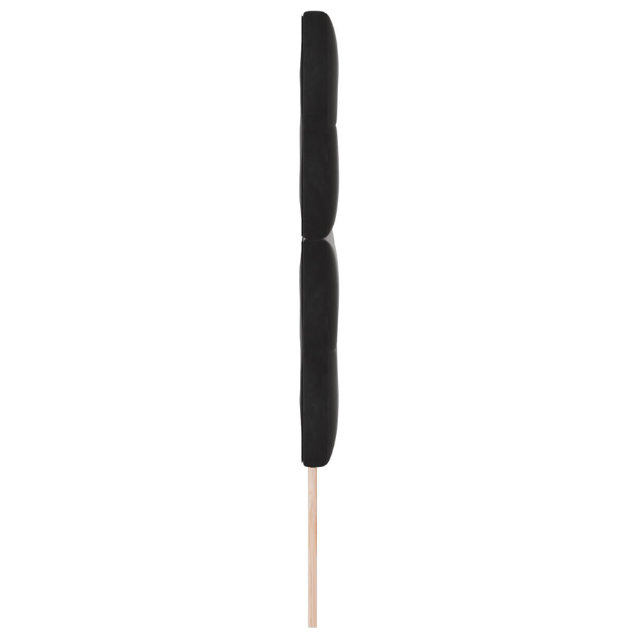 Hoofdeinde Met Knopen 140 Cm Fluweel Zwart 144 cm Hoog hoofdbord