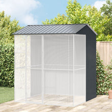 Vogelvolière Anthraciet 215X210X247 Cm Staal