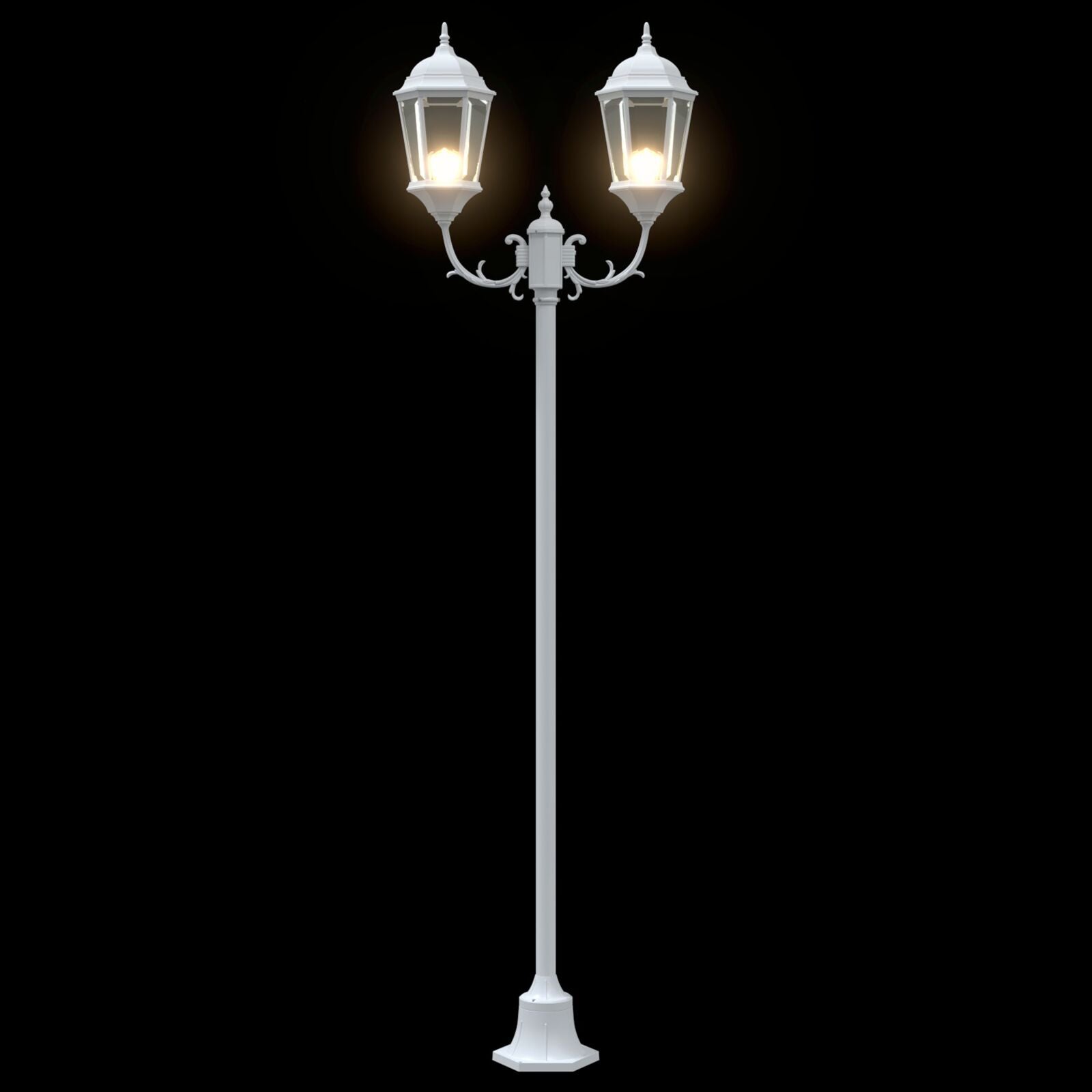 Buitenverlichting Metaal Groot Metalen Padverlichting 2 Wit