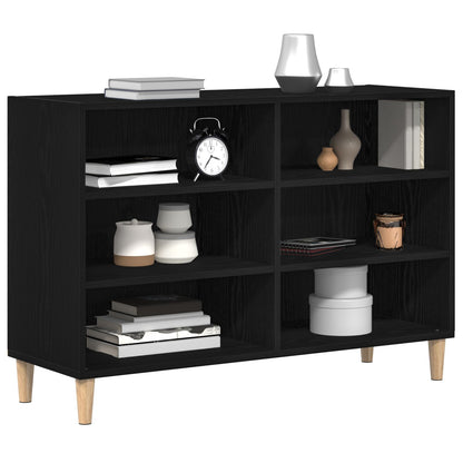 Dressoir Zwart Eiken 103,5X35X70 Cm