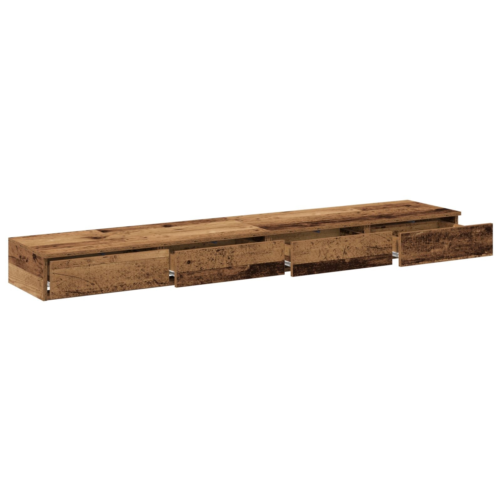 Bedlade Oude Hout Engineered Wood Oud hout 180 x 36,5 x 16,5 cm