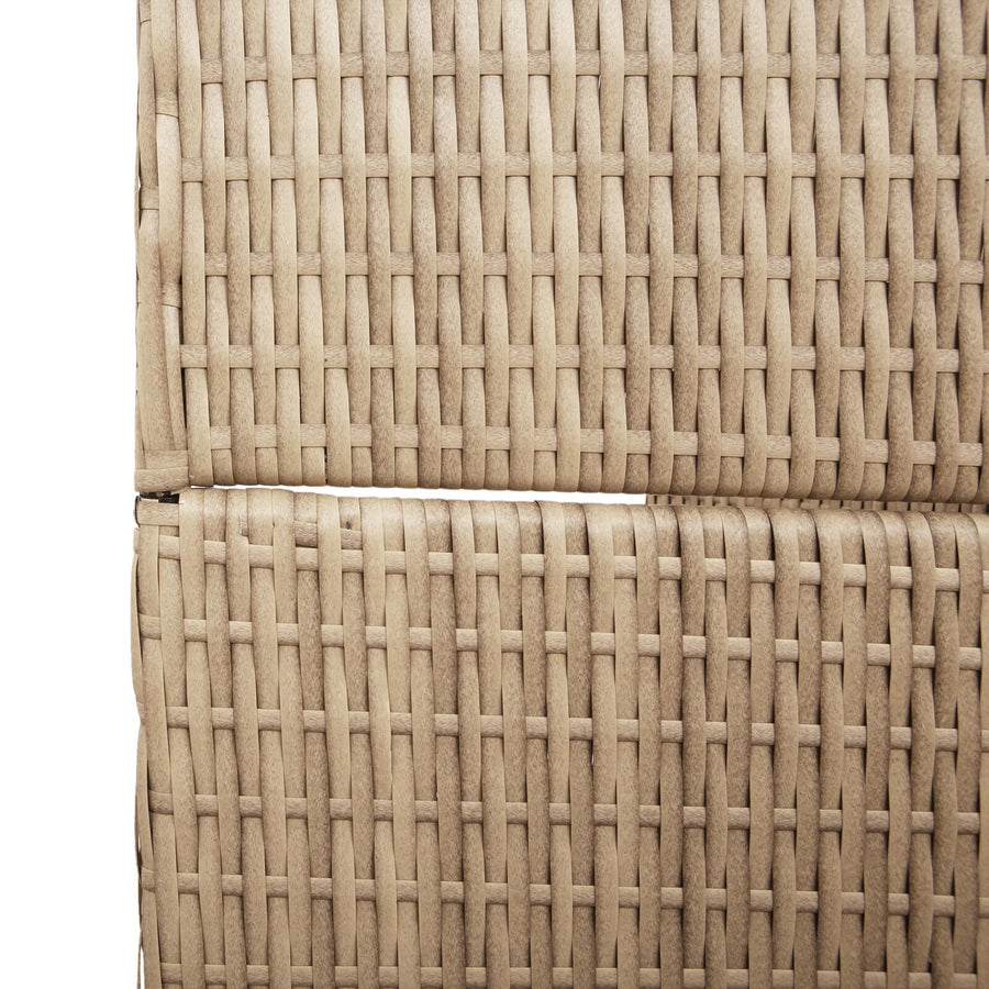 Room Dividers Hout, Stof , Hoog Opvouwbaar 200 cm Beige 4 panelen