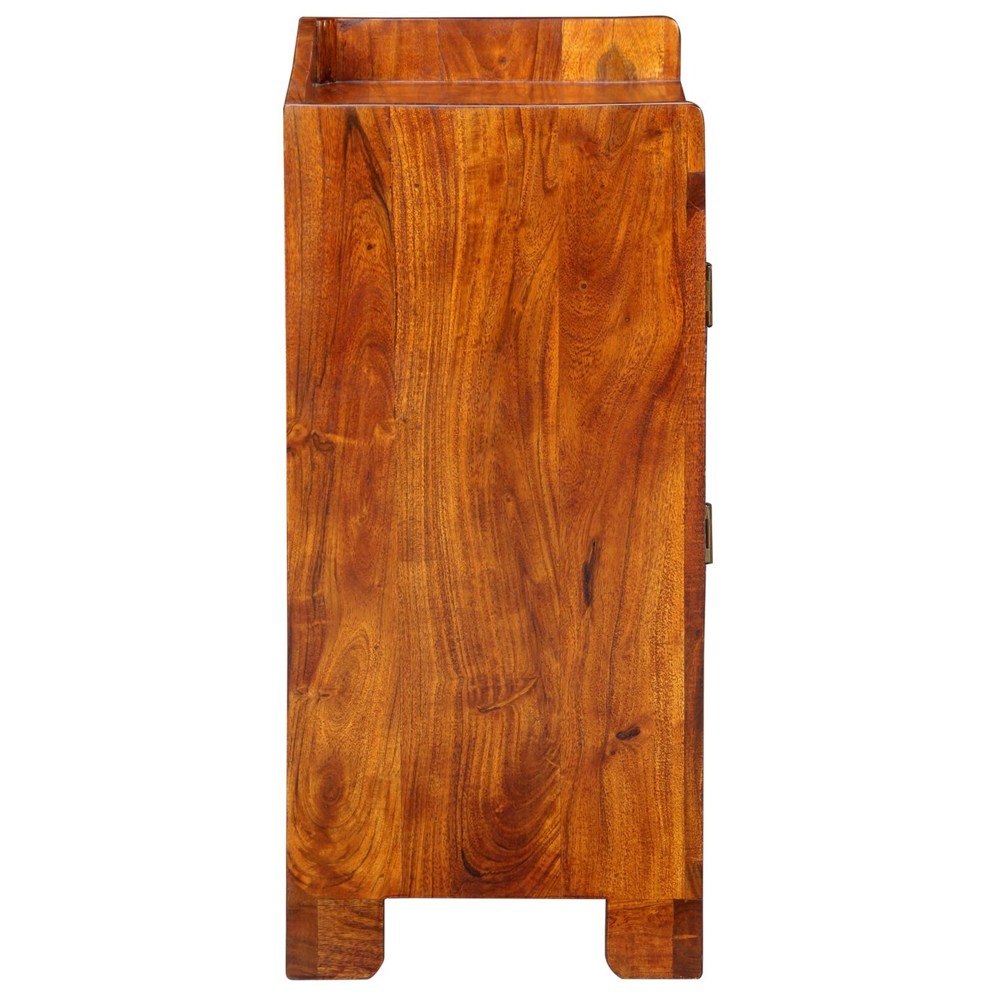Schoenrekken En Organizers Bruin Met Kleurvolle Patronen Massief Hout