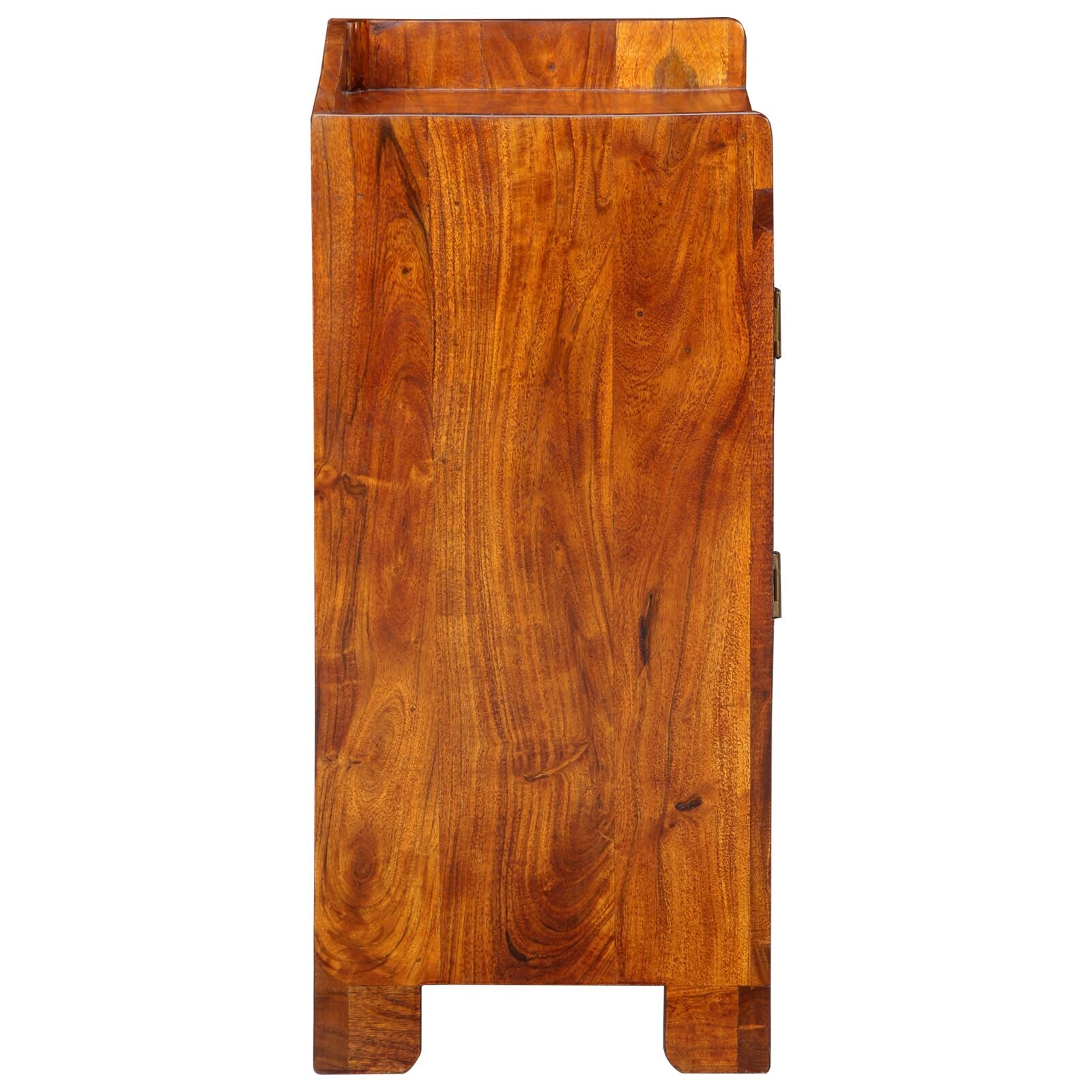 Schoenrekken En Organizers Bruin Met Kleurvolle Patronen Massief Hout