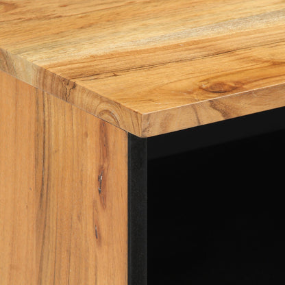 Tv-Kast 80X33,5X46 Cm Massief acaciahout