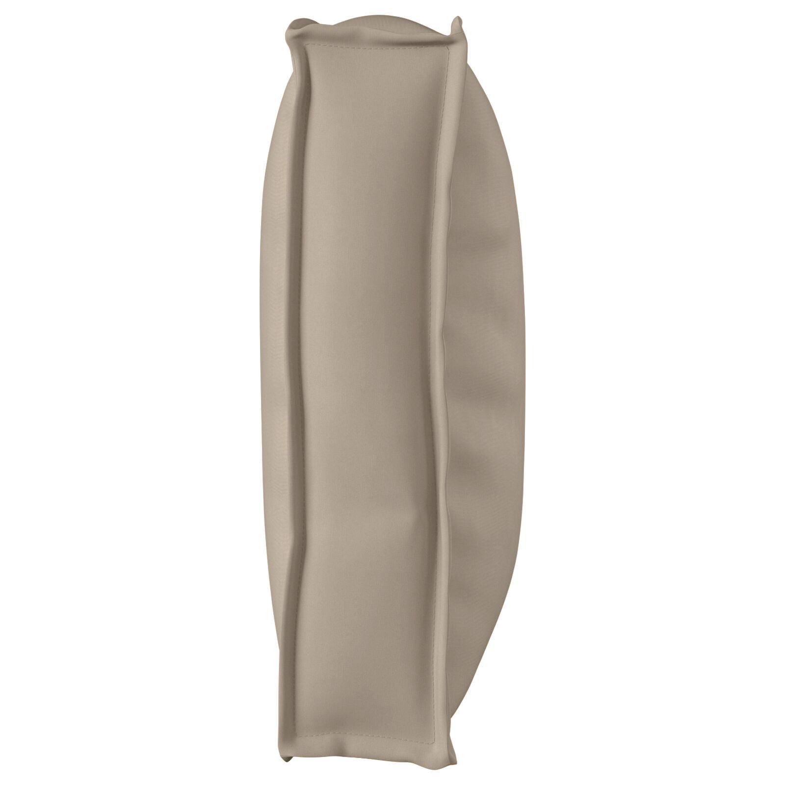 Pallet Kussen Voor Stoel/Rugleuning Taupe 120X60X12 Cm Oxford Stof