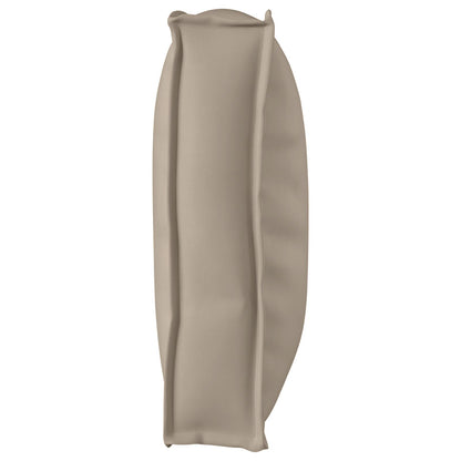 Pallet Kussen Voor Stoel/Rugleuning Taupe 120X60X12 Cm Oxford Stof