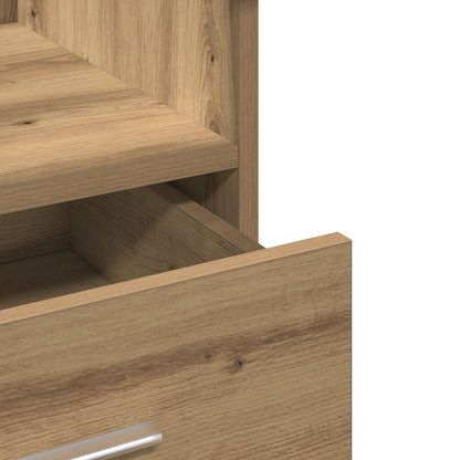 Podium Met Wielen Artisan Eiken Geengineerd Hout