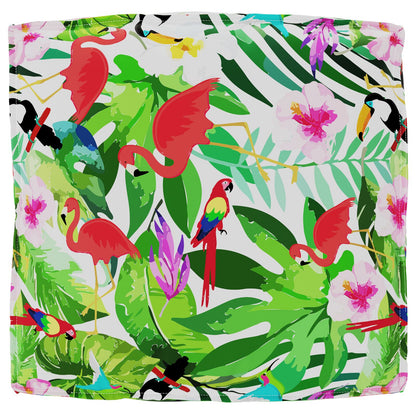 Buitenkussen Polyester 80 X 12 X 80 Cm Duurzaam Tropische jungle