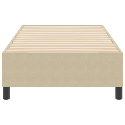 Boxspring Bed Corduroy Stof Lichtgroen grijs 80 x 200 cm
