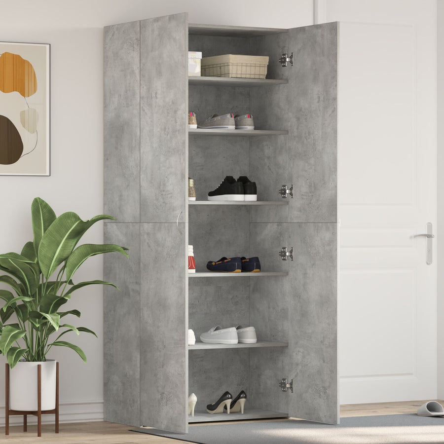 Schoenenkast Bewerkt Hout Schoenenkast Rechthoekig