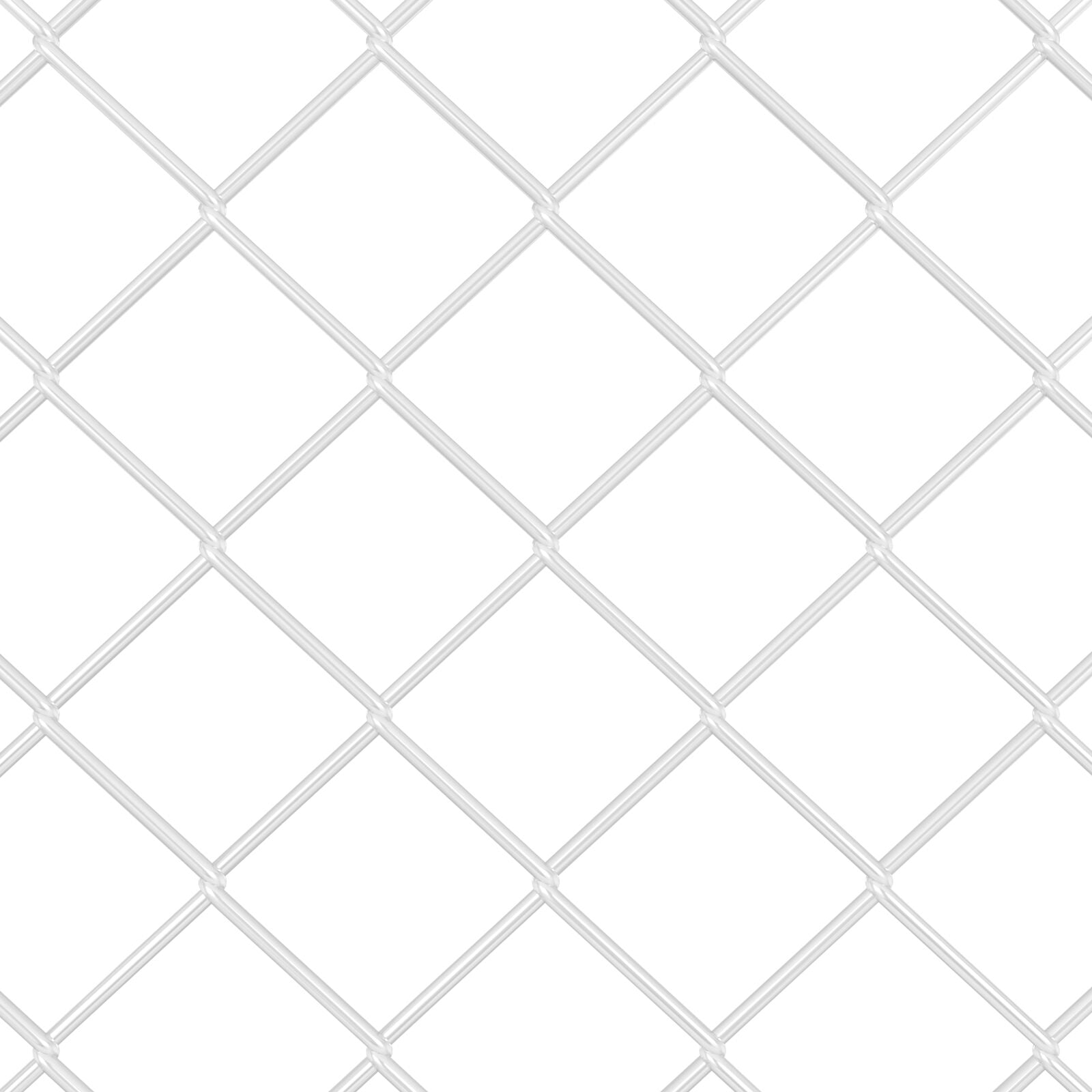 Chain Link Fence Met 20 U Posts Zilver 1,5X10 M Staal