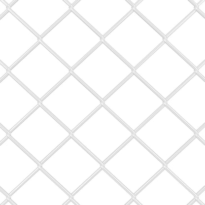 Chain Link Fence Met 20 U Posts Zilver 1,5X10 M Staal