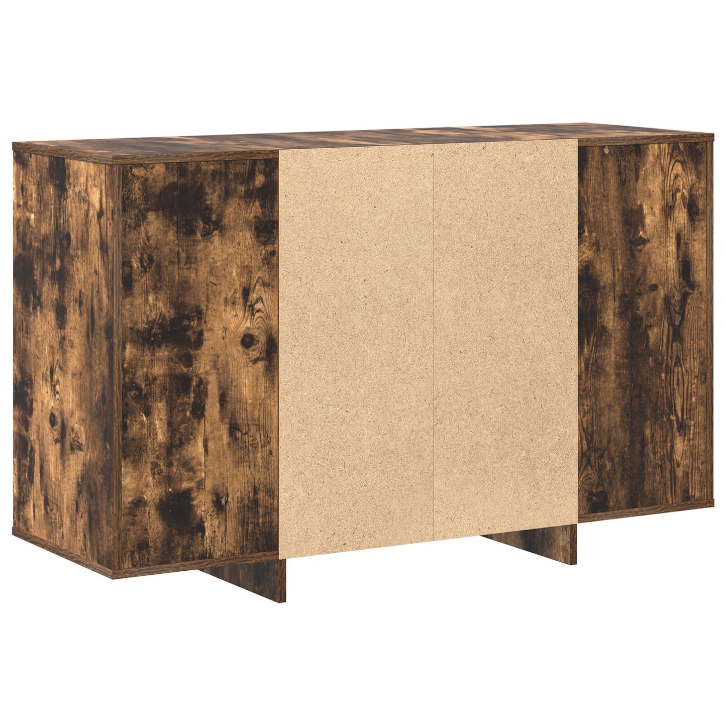 Gerookt Eiken Dressoir Gerookt Eiken Bewerkt Hout 120 X 41 X 75 Cm