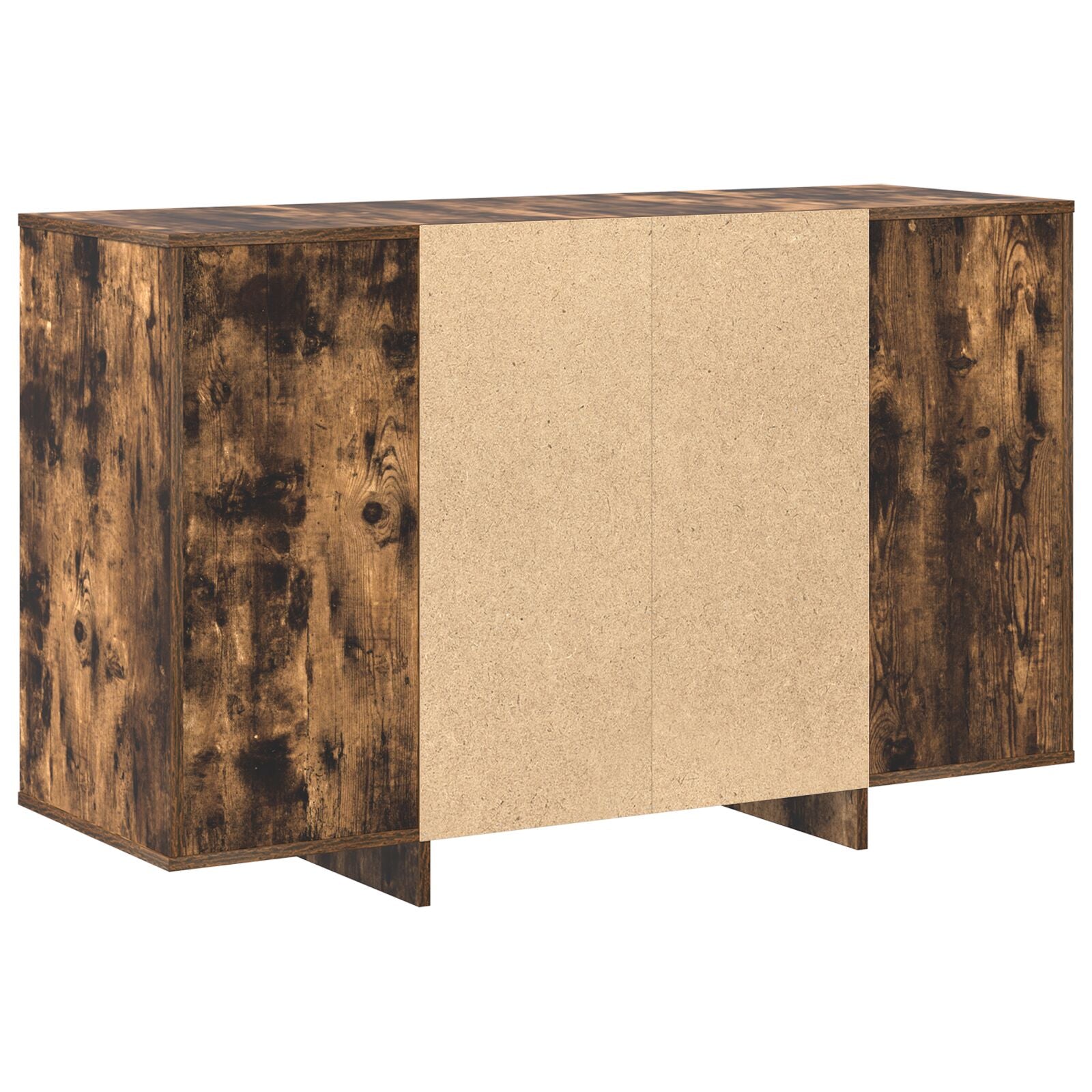 Gerookt Eiken Dressoir Gerookt Eiken Bewerkt Hout 120 X 41 X 75 Cm