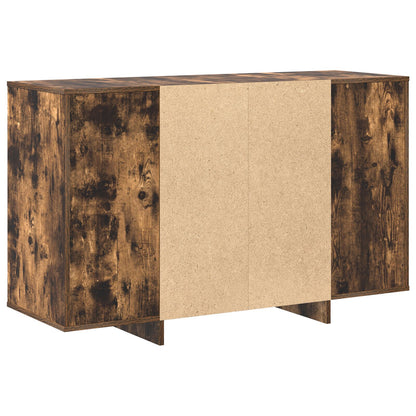 Gerookt Eiken Dressoir Gerookt Eiken Bewerkt Hout 120 X 41 X 75 Cm
