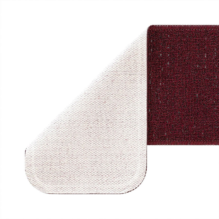 Trapmatten Met Latex Achterkant 25 x 60 cm Bordeaux