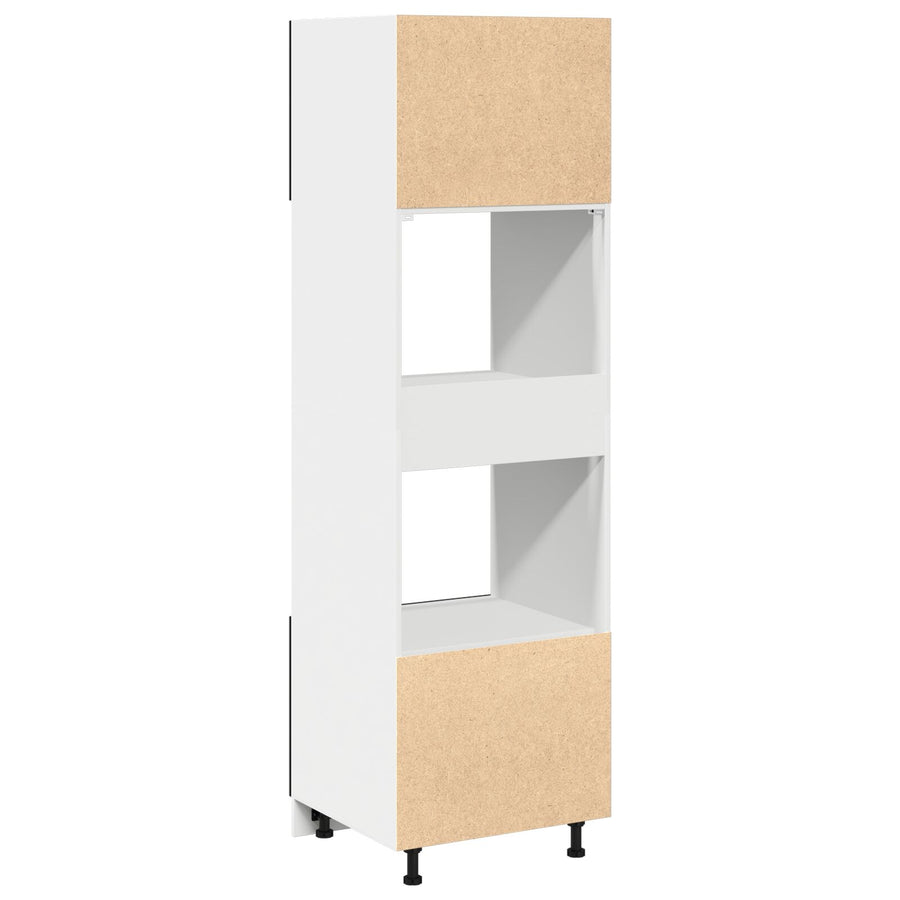 Keuken Kast Zwart Eiken Engineeringhout 60 X 57 X 207 Cm