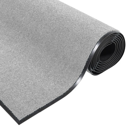 Deurmat Rechthoekig Grijs 120X180 Cm
