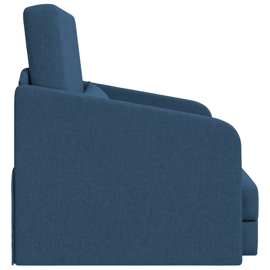 Vloer Sofa Bed 2-In-1 65X80X83 Cm Stof Blauw