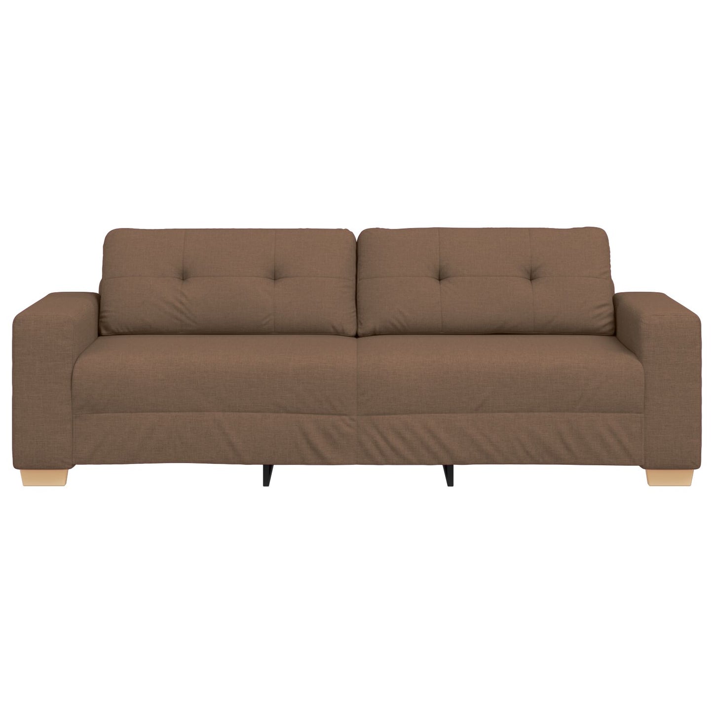 3-Zitsbank Stof Bruin 180 cm