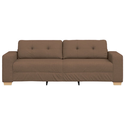 3-Zitsbank Stof Bruin 180 cm