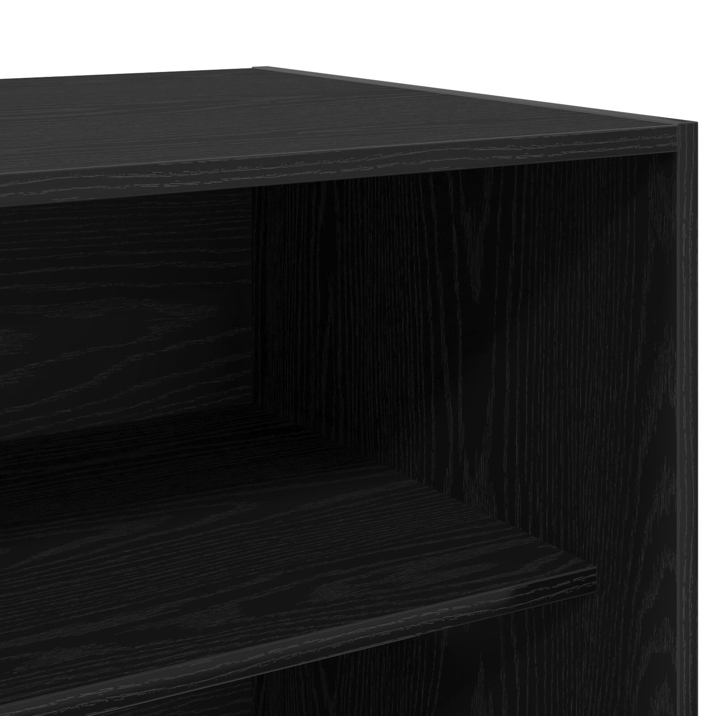 Kledingkast Zwarte Eik 80X50X200 Cm Gemaakt Van Hout