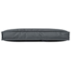 Bankkussen 80x40x12 cm antraciet oxford stof