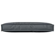 Bankkussen 80x40x12 cm antraciet oxford stof