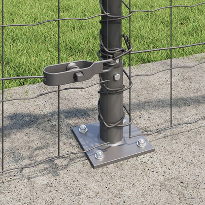 Eurohek Met 13 Flanged Posts 0.6X25 M Gegalvaniseerd Staal Gegalvaniseerd Staal