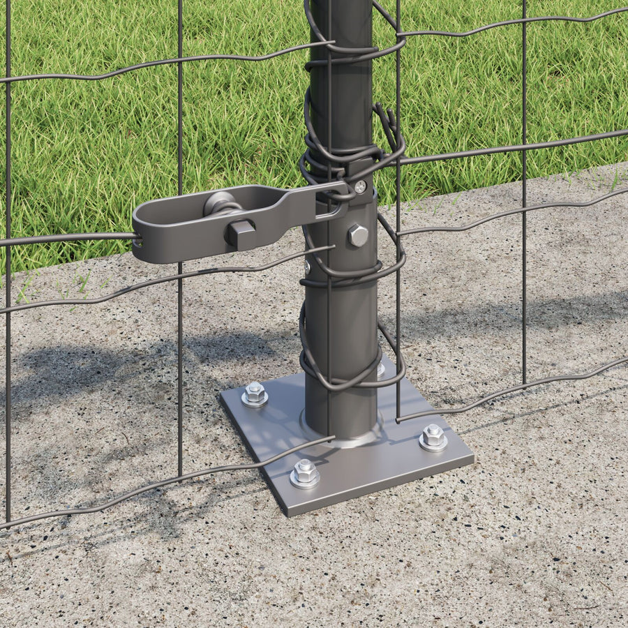 Eurohek Met 13 Flanged Posts 0.6X25 M Gegalvaniseerd Staal Gegalvaniseerd Staal